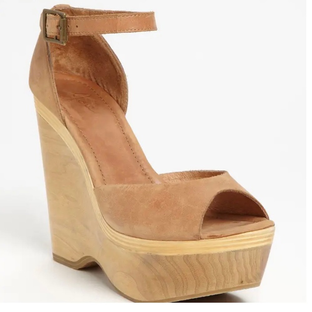 Joie ‘Blair’ Leather Wedge Sandal